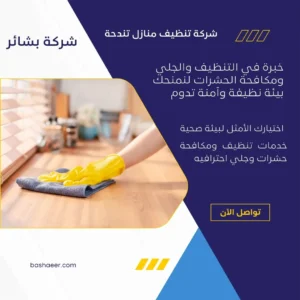 شركة تنظيف منازل تندحة