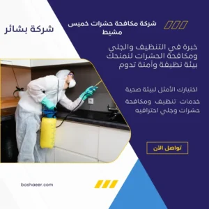شركة مكافحة حشرات خميس مشيط